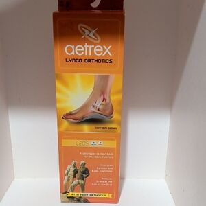 Aetrex Lynco Orthotics - Orange Comfort Series
